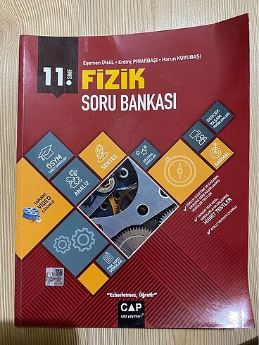 Çap yayınları 11.sınıf fizik soru bankası