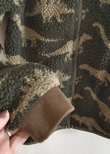 H&M HxM polar i Kamuflaj Desenli 8ix 10 yaş Erkek Çocuk Ceket