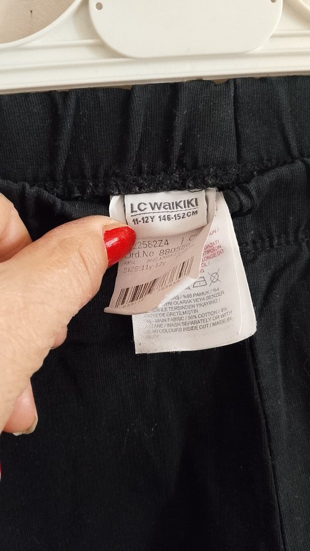 vayıkıkı 11.12  kız çocuk Tayt, Dar Kesim, Rahat Kumaş - Görsel 3