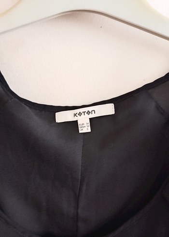 s Beden KOTON 34.36 BEDENLERE KREP BAYAN ELBİSESİ