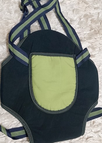 Koyu Yeşil Bebek Taşıyıcı bebek kanguru - Görsel 2