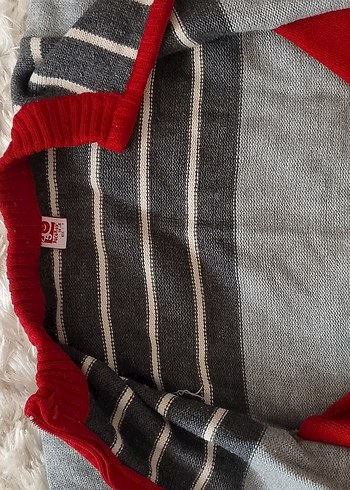 bücürük 3 yaş triko hirkaErkek Çocuk Baskılı Sweatshirt - Görsel 3