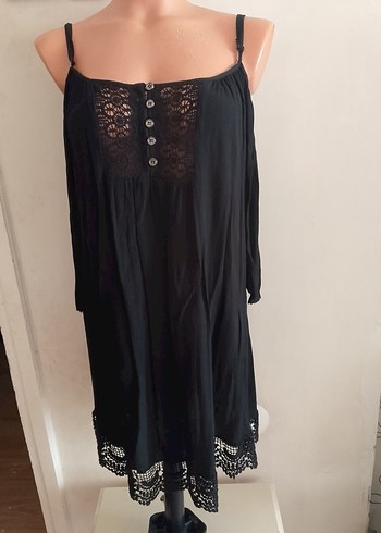 Koton Kids 38 40 bedenlerei Gotik kolları düşuk tunik omzu açık buluz
