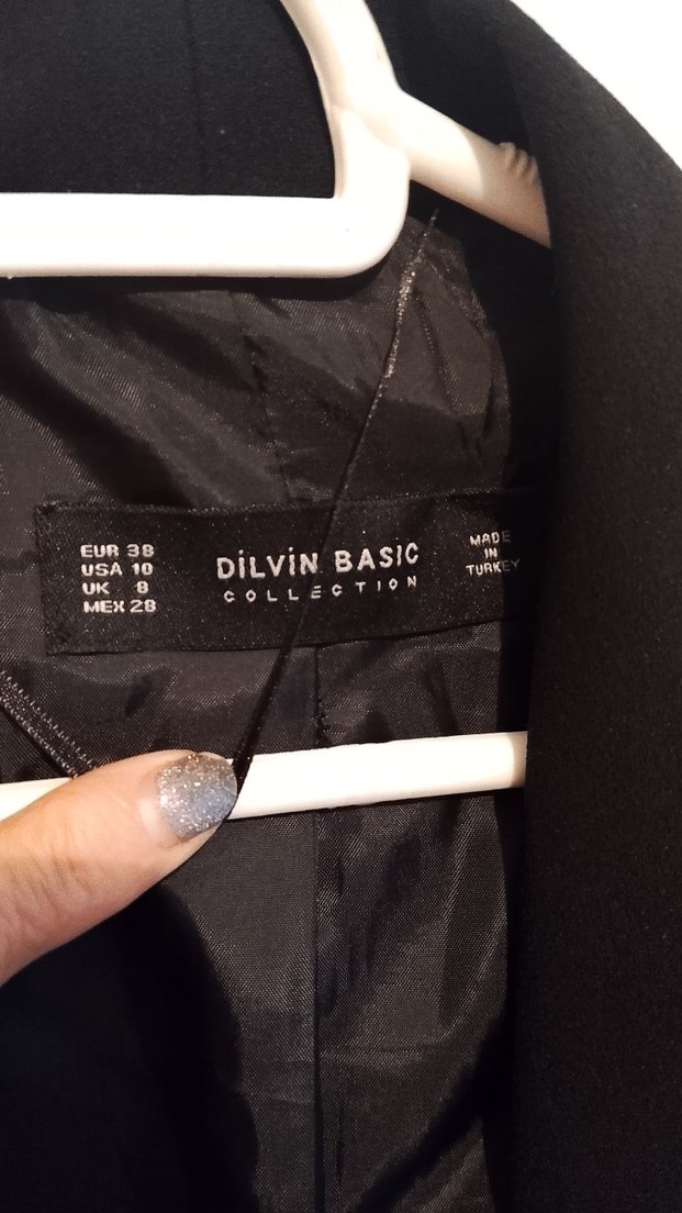 m beden Şıklığın Simgesi: Siyah Oversize Blazer Ceket — görsel 7/10