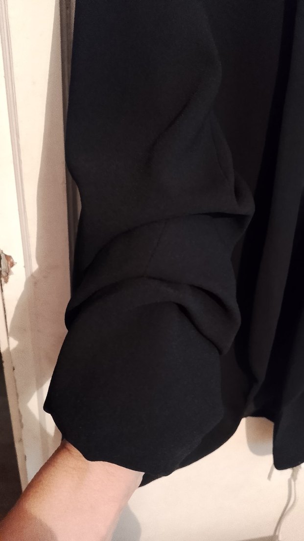 m beden Şıklığın Simgesi: Siyah Oversize Blazer Ceket — görsel 5/10