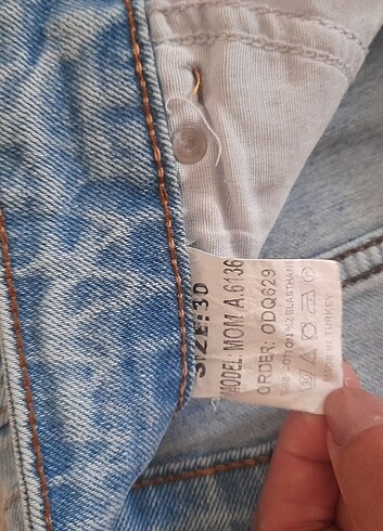 Seamlife M BEDEN JEANS YÜKSEK BEL BAYAN KOT PANTONU