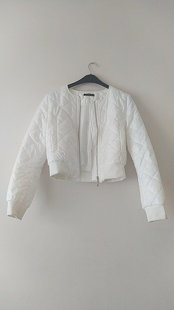 Bomber crop ceket 