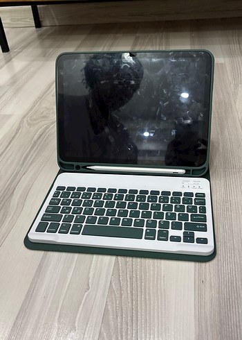 Yeşil Klavye tablet Kılıfı