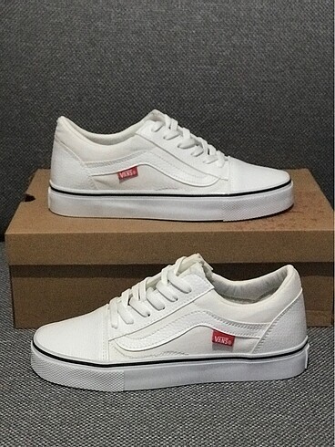 Vans beyaz ayakkabı