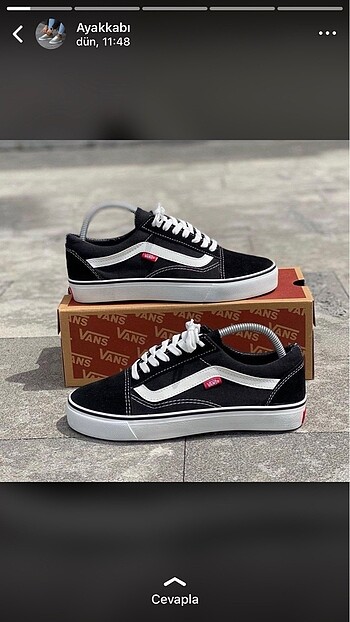 Siyah vans 36