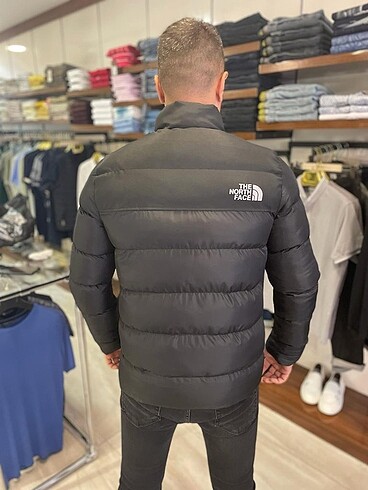 xxl Beden siyah Renk The north face erkek mont xXl