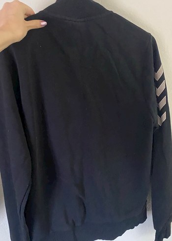 Hummel Siyah Fermuarlı Ceket - Görsel 2