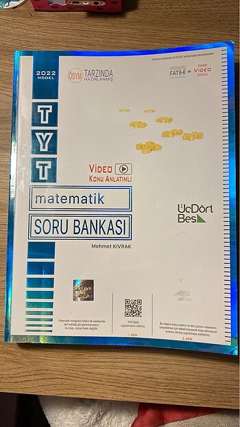345 TYT MATEMATİK SORU BANKASI+2020 Tyt Tıpkı Basım Deneme