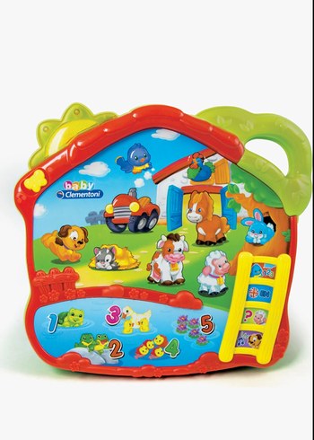 Baby celementoni Renkli Eğitim Oyuncağı - Hayvan ve Sayılar
