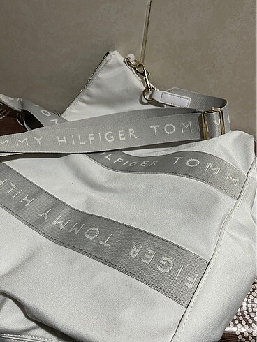  Beden beyaz Renk Tommy Hilfiger Çanta