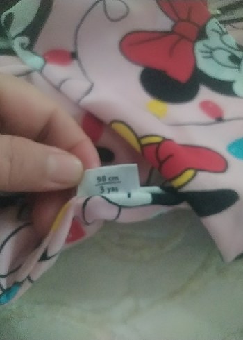 3 Yaş Beden pembe Renk hiç kullanılmadı 3 yaş Fermuarlı Bebek Kız Takımı