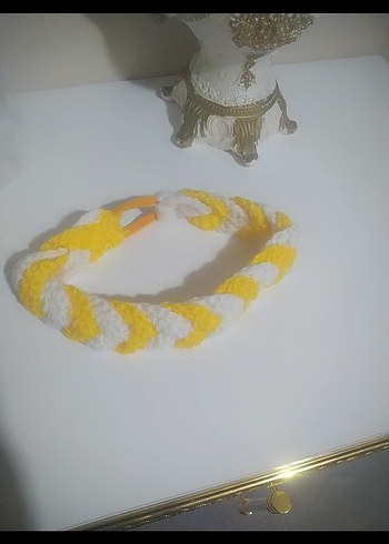 Boncuklu Sarı Bohem Kadın El Zinciri - Görsel 3