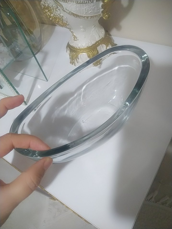 Şeffaf Cam Küçük Kek Kalıbı - Görsel 2