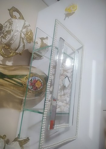 İnci Detaylı Beyaz akvaryum - Görsel 3