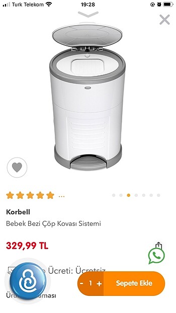 Diğer Korbell çöp kovası