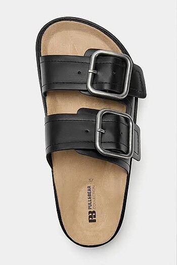 Pull and Bear Pull and bear tokalı platform sandalet