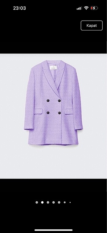 Stradivarius Blazer Ceket Elbise