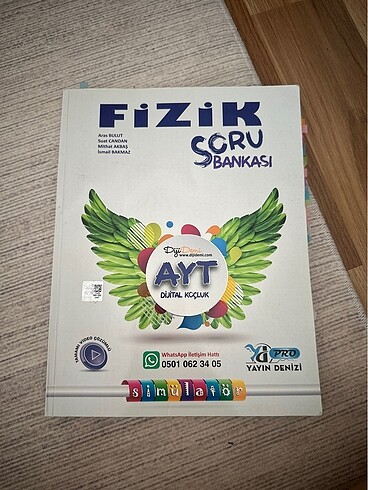 Yayın denizi pro ayt fizik soru bankası