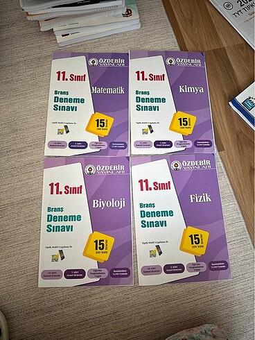 Özdebir 11. Sınıf sayısal branş denemeleri