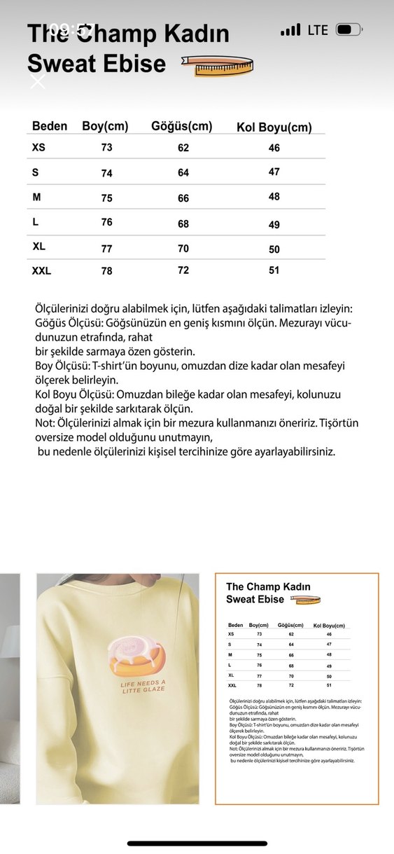 Oversize Sweatshirt - Görsel 5