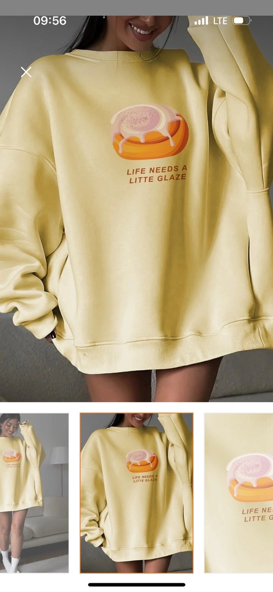 Oversize Sweatshirt - Görsel 4