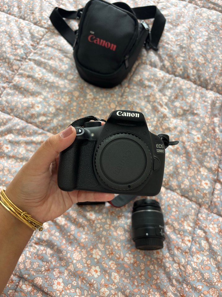 Canon 1200D 18-55MM DSLR Fotoğraf Makinesi Siyah - Görsel 4