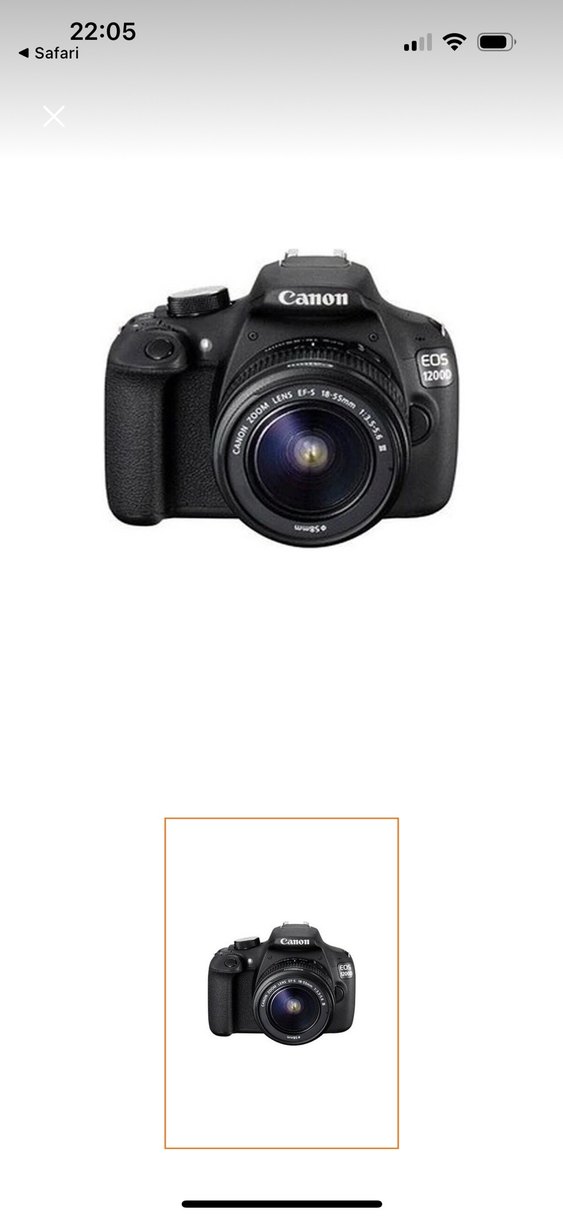 Canon 1200D 18-55MM DSLR Fotoğraf Makinesi Siyah - Görsel 2