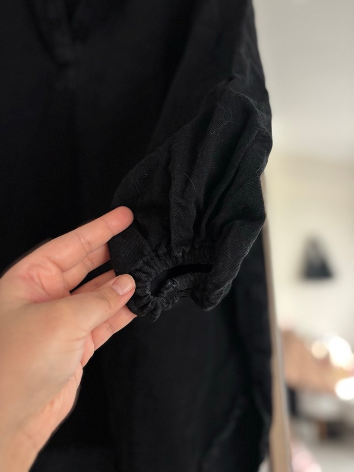 Bol Kesim Denim Gömlek - Görsel 3