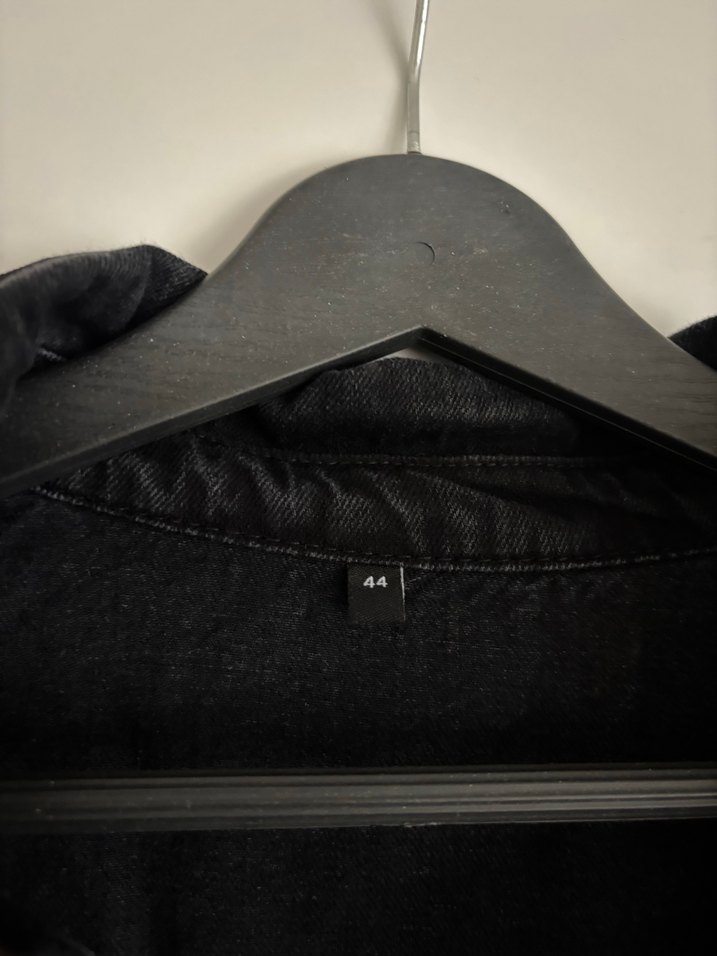 Bol Kesim Denim Gömlek - Görsel 4