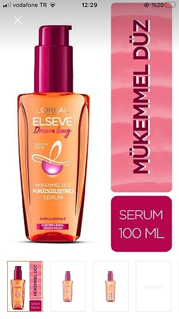 Elseve serum