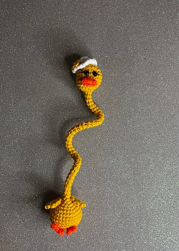 Örgü çanta direksiyon süsü sid,eşek,zürafa,ördek - Görsel 4