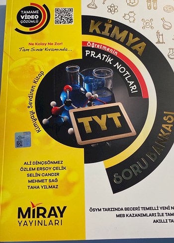miray yayınları tyt kimya soru bankası