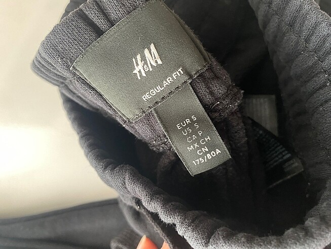 H&M HM siyah eşofman