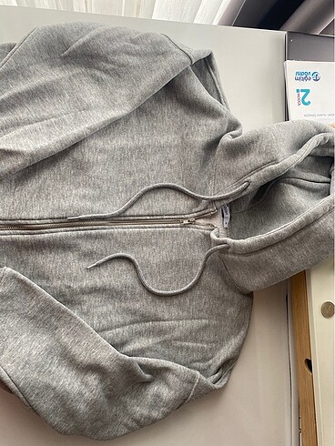 Addax oversize gri hırka