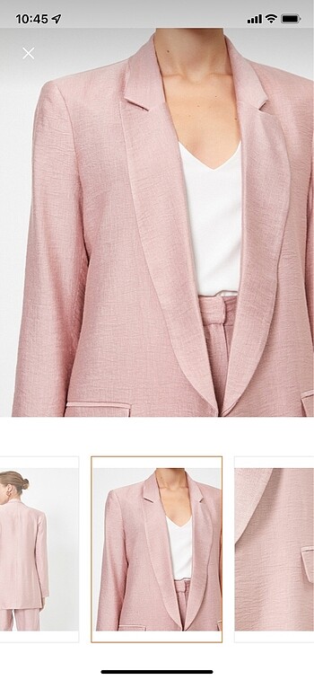 Koton yeni etiketli blazer ceket