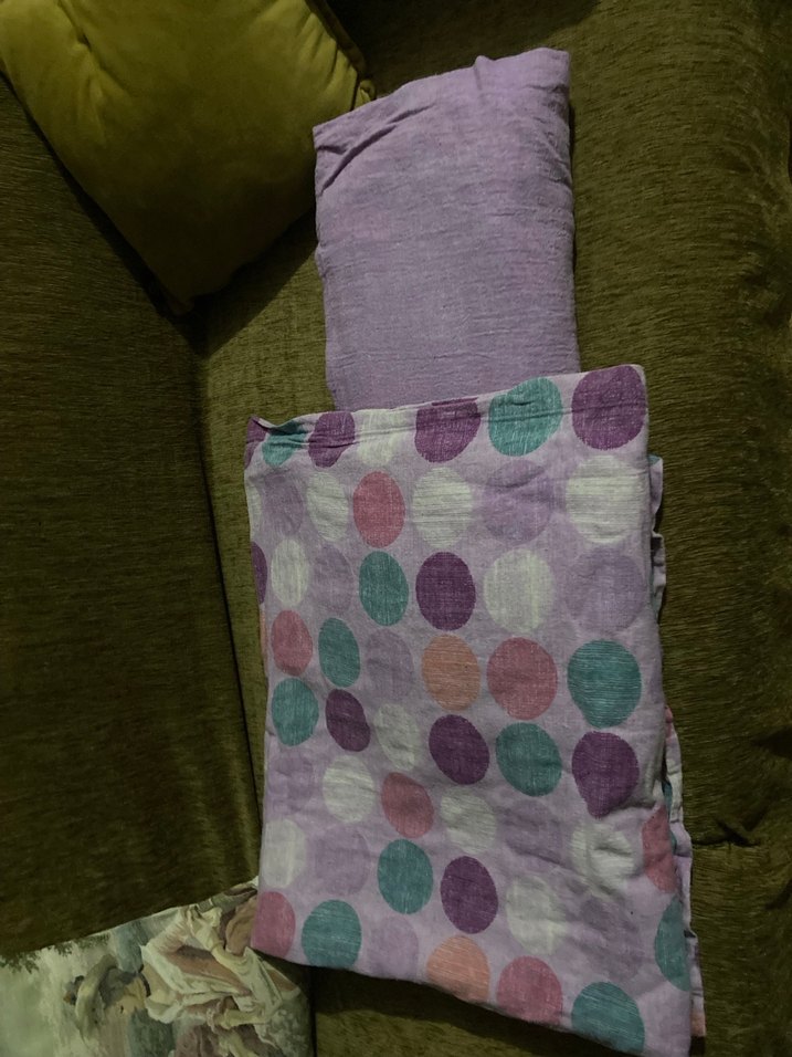 Mor Pastel Batik Desenli nevresim - Görsel 2