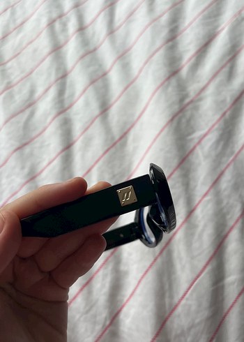 Siyah Oval Kadın Gözlük - Görsel 5