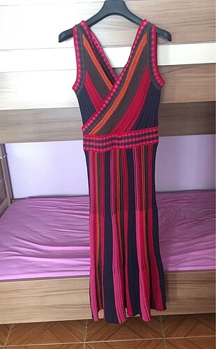 #trendyol milla çok renkli elbise