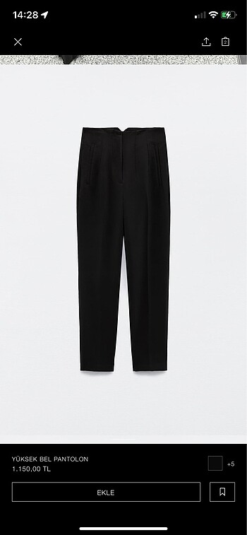 Zara pantolon