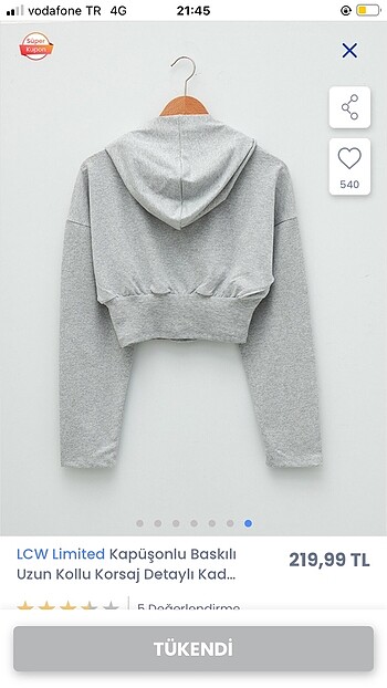 LC Waikiki korseli sweatshirt