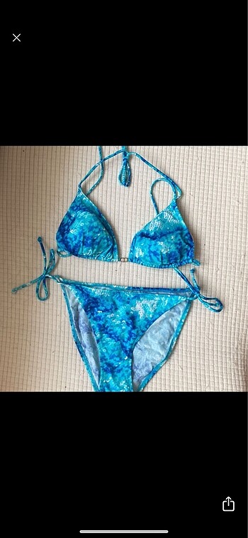 mavi bikini takimi