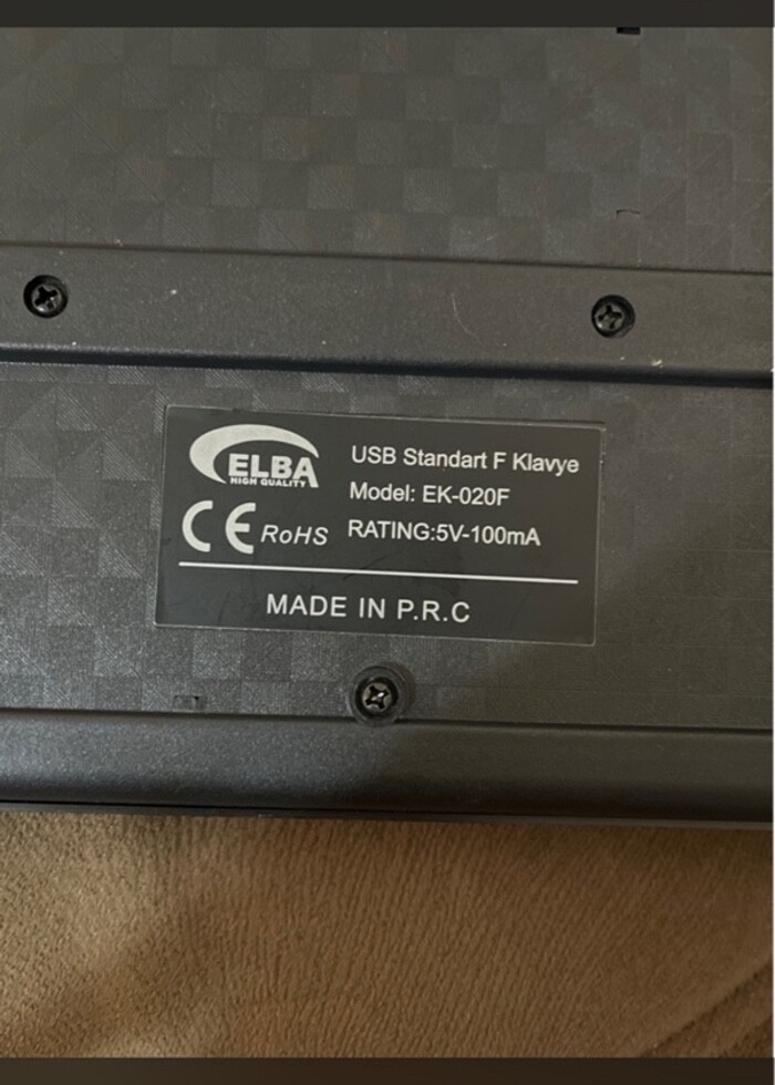 F klavye katiplik için uygun - Görsel 3