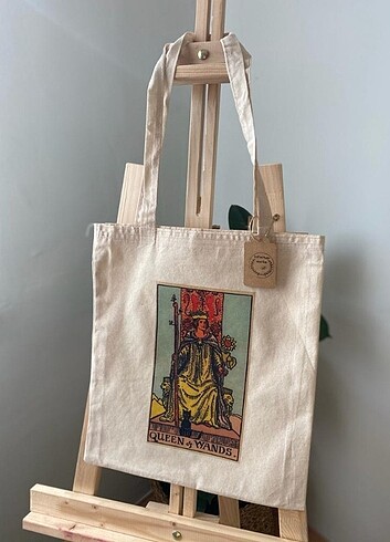 Queen of Wands Tarot Bez Çanta