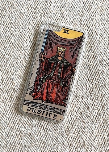 Justice Tarot iPhone Samsung Huawei Kılıf