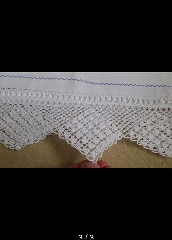 Beyaz dantel çarşaf - Görsel 3